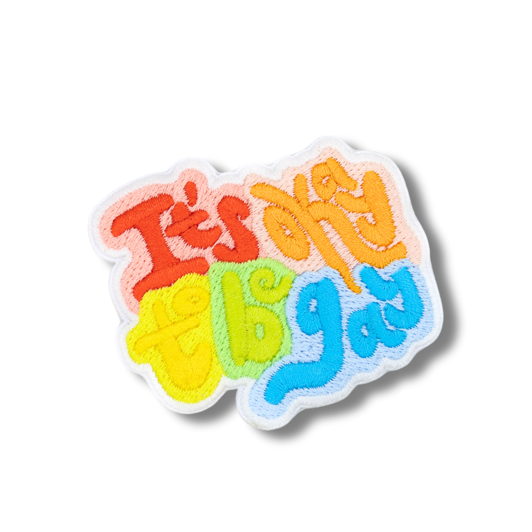 It's OK to be Gay Embroidered Sticker Patch