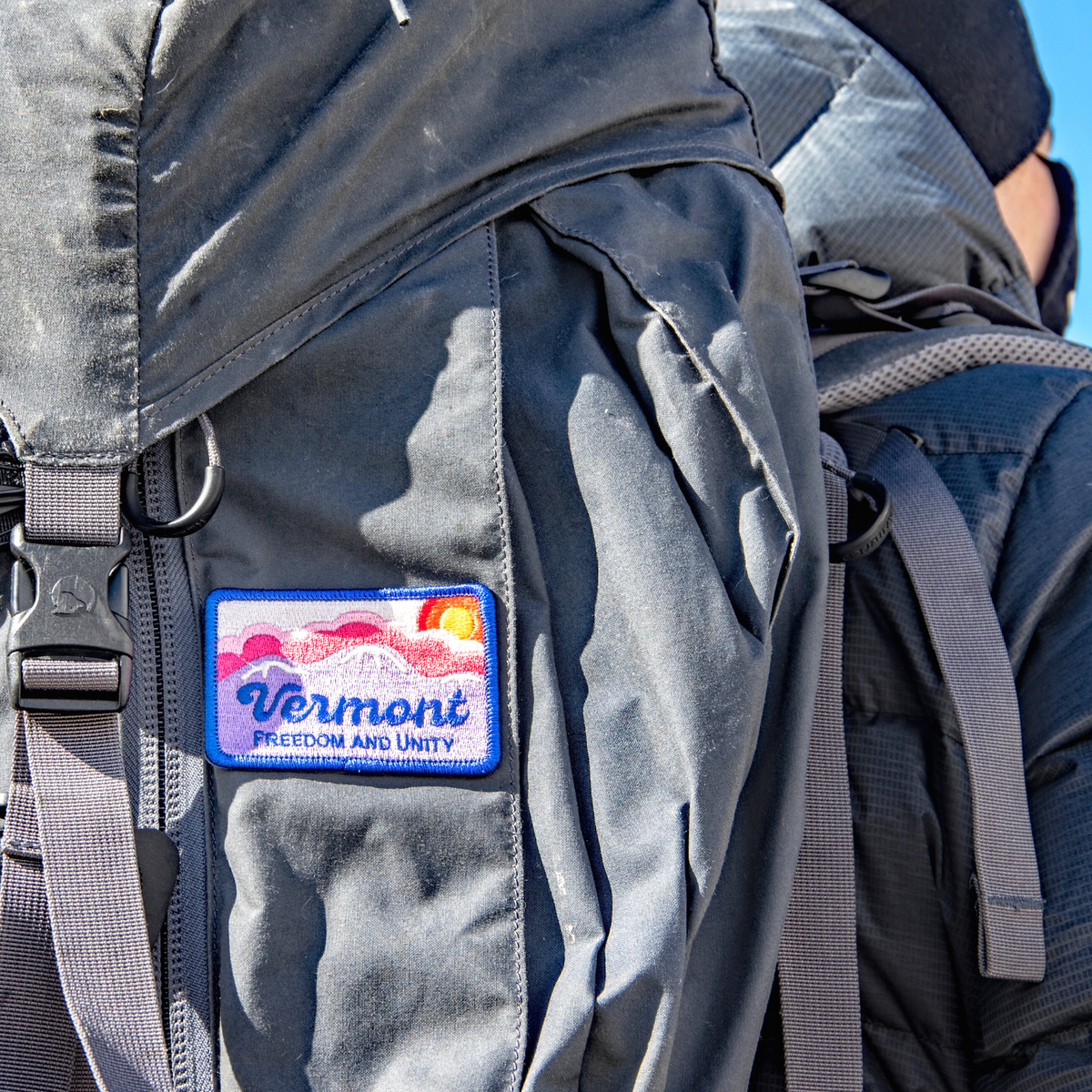 Freedom and Unity Embroidered Sticker Patch