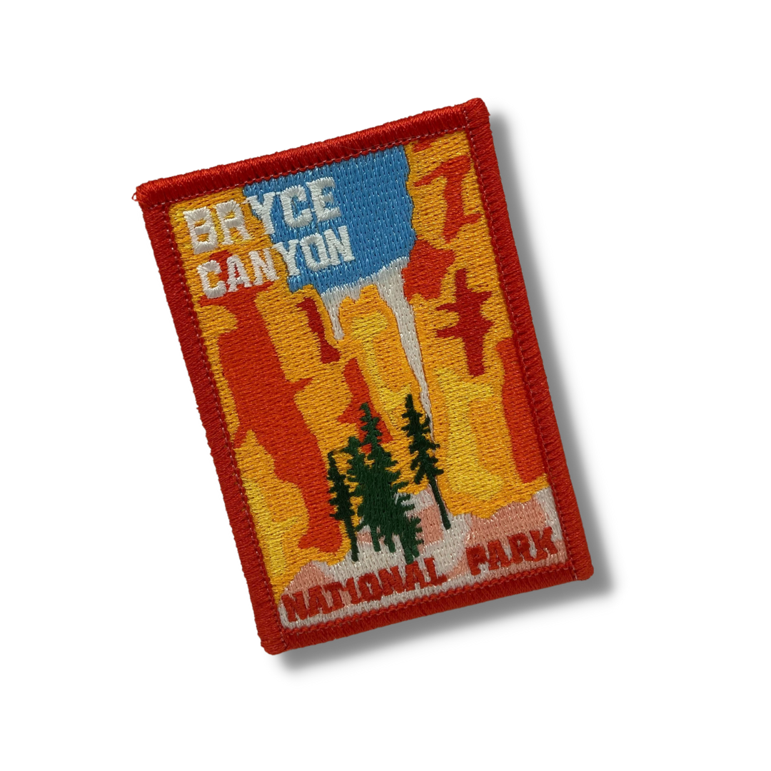 Bryce Canyon National Park Embroidered Sticker Patch
