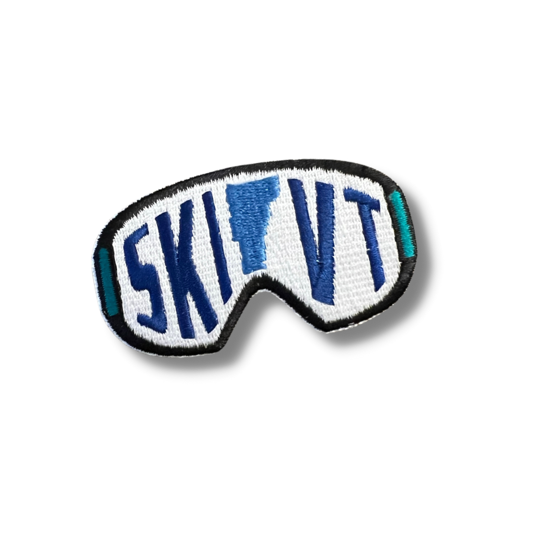 VT Goggles Embroidered Sticker Patch