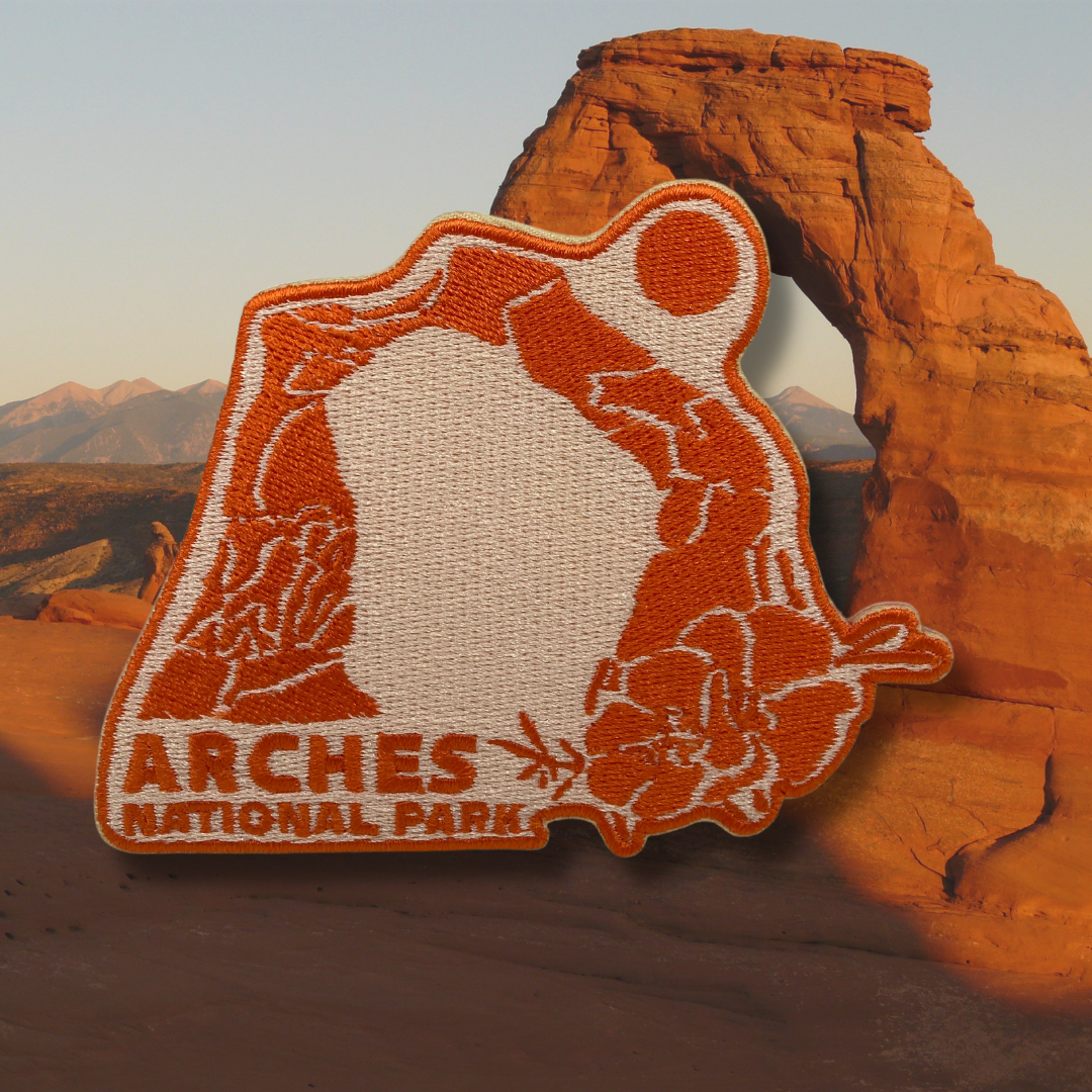 Arches National Park Embroidered Sticker Patch