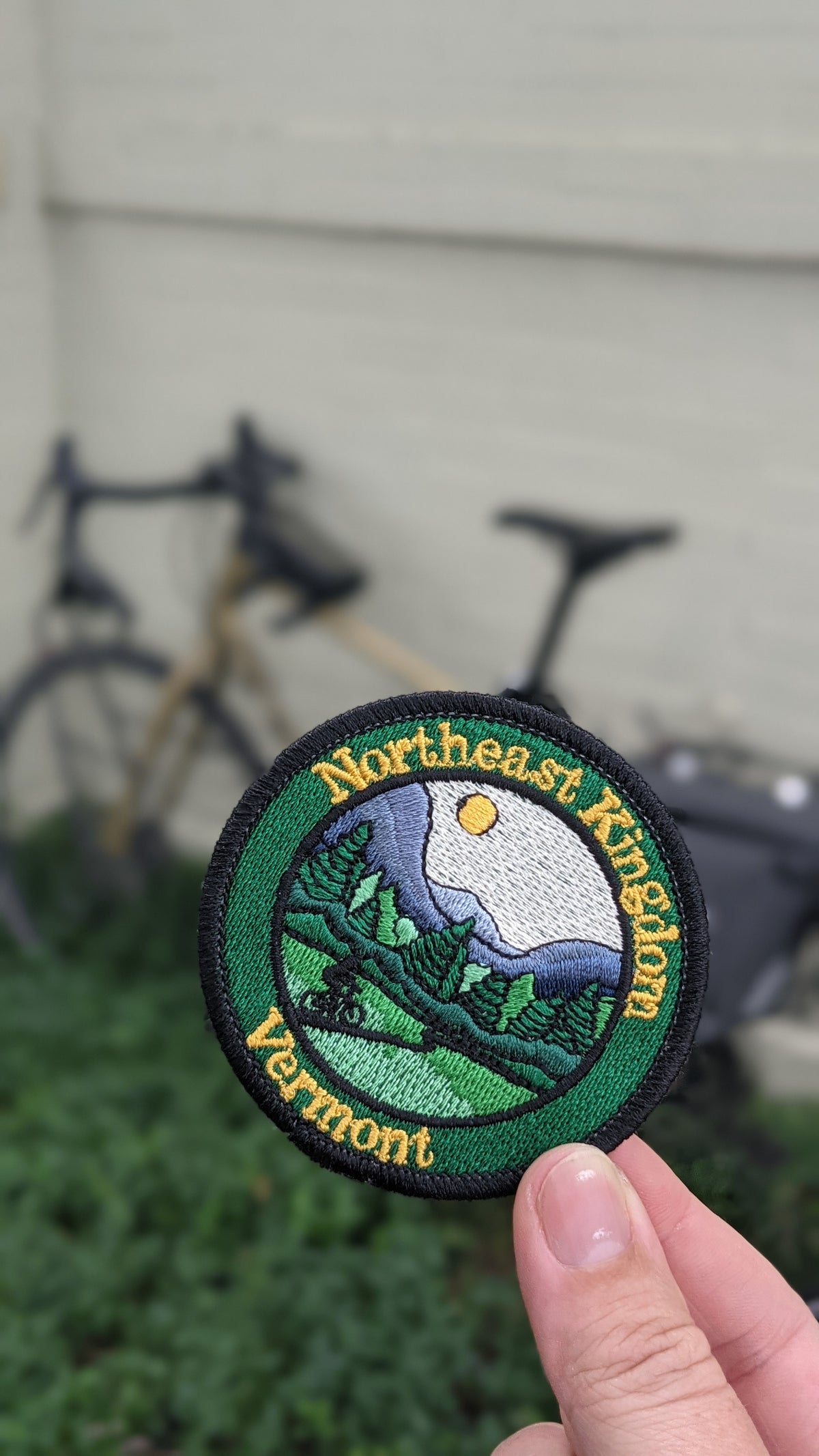 NEK of the Woods Embroidered Sticker Patch
