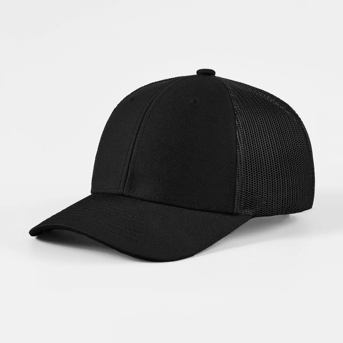 6 Panel Mid Profile Structured Trucker Hat