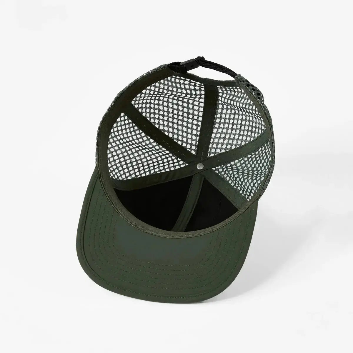 6 Panel Water Repellent Nylon Mesh Snapback Hat - Recycled