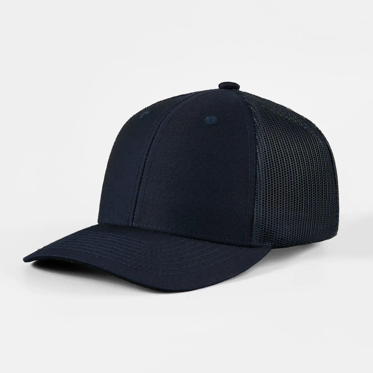 6 Panel Mid Profile Structured Trucker Hat