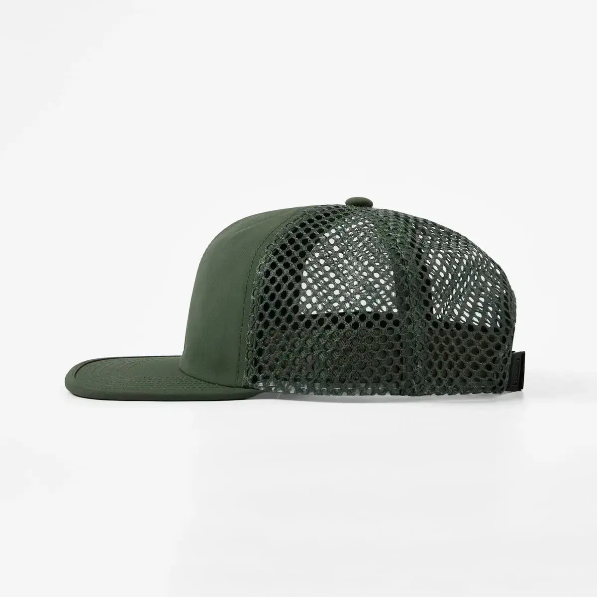 6 Panel Water Repellent Nylon Mesh Snapback Hat - Recycled