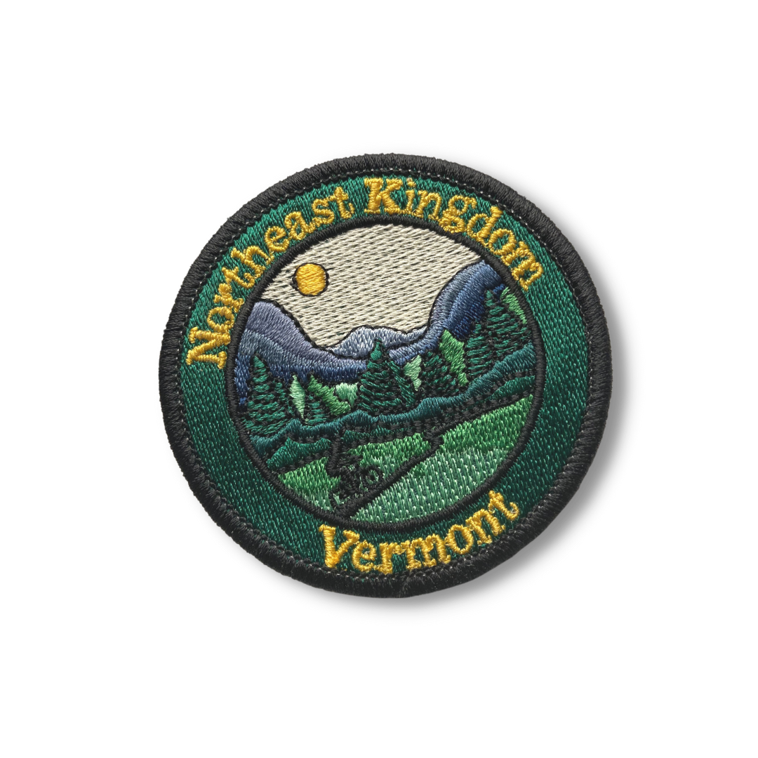 NEK of the Woods Embroidered Sticker Patch