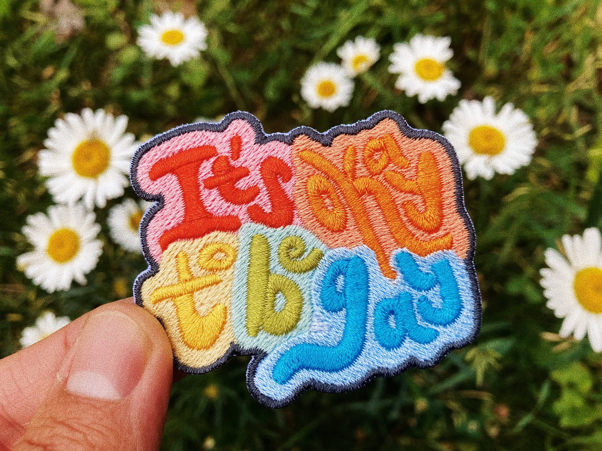 It's OK to be Gay Embroidered Sticker Patch