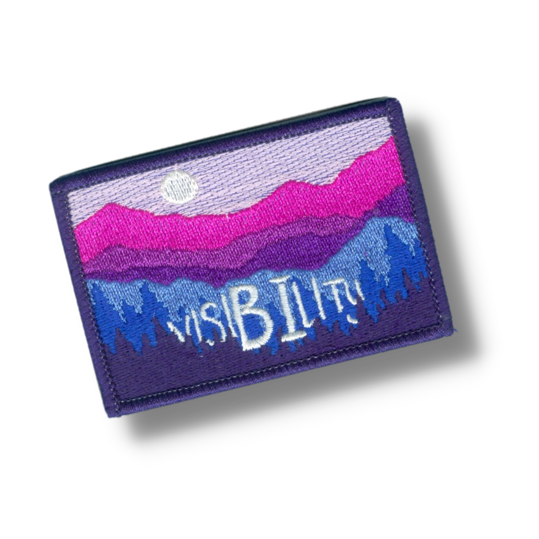 Visibility Embroidered Sticker Patch