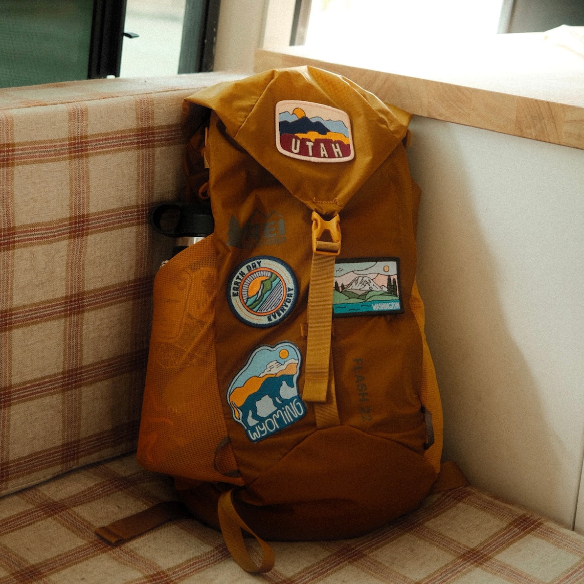 Earth Day Everyday Embroidered Sticker Patch