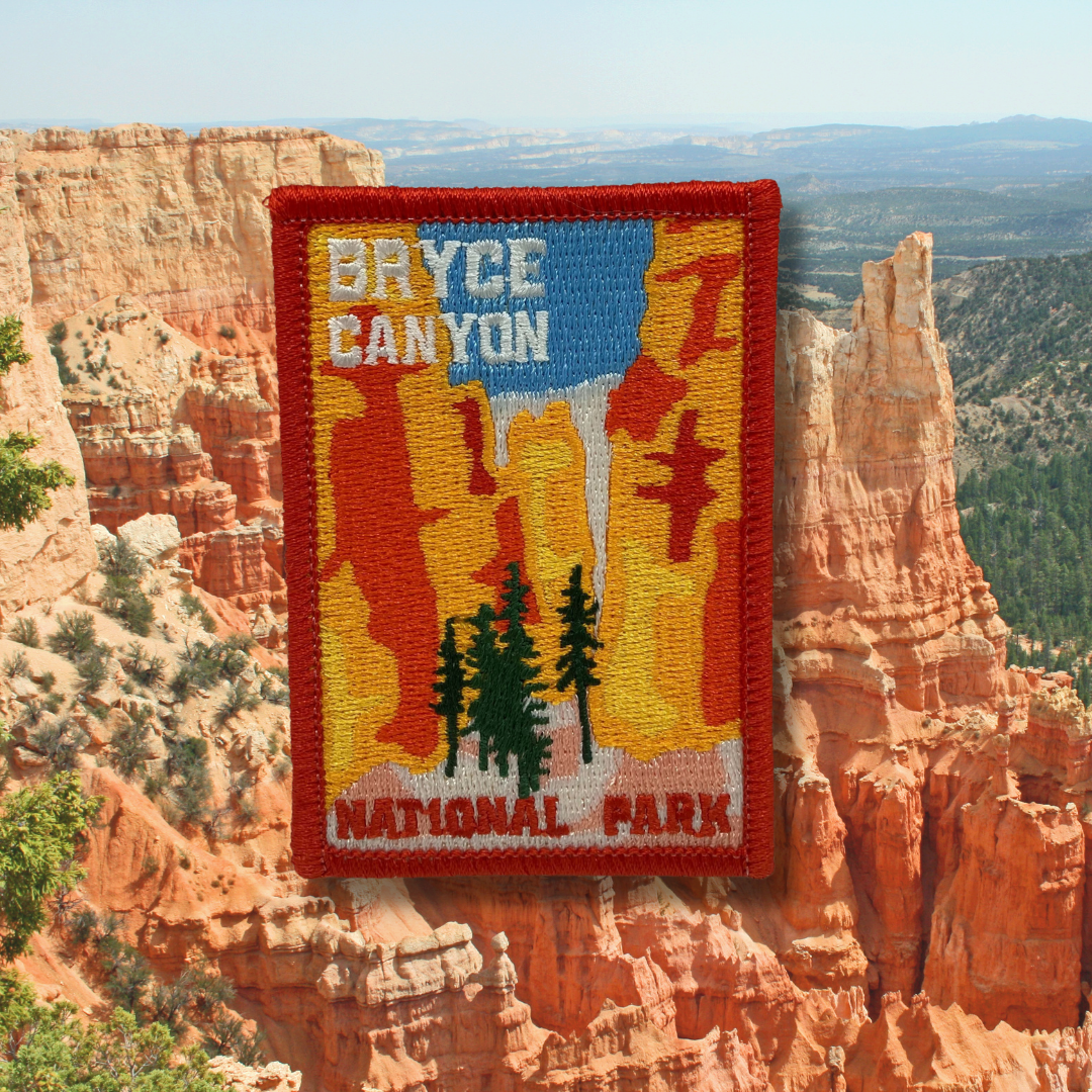 Bryce Canyon National Park Embroidered Sticker Patch